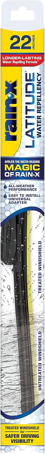 61kc8+nhcsL._AC_SL1500_ Rain-X Longitude Wiper Blade 22in. - Image 1