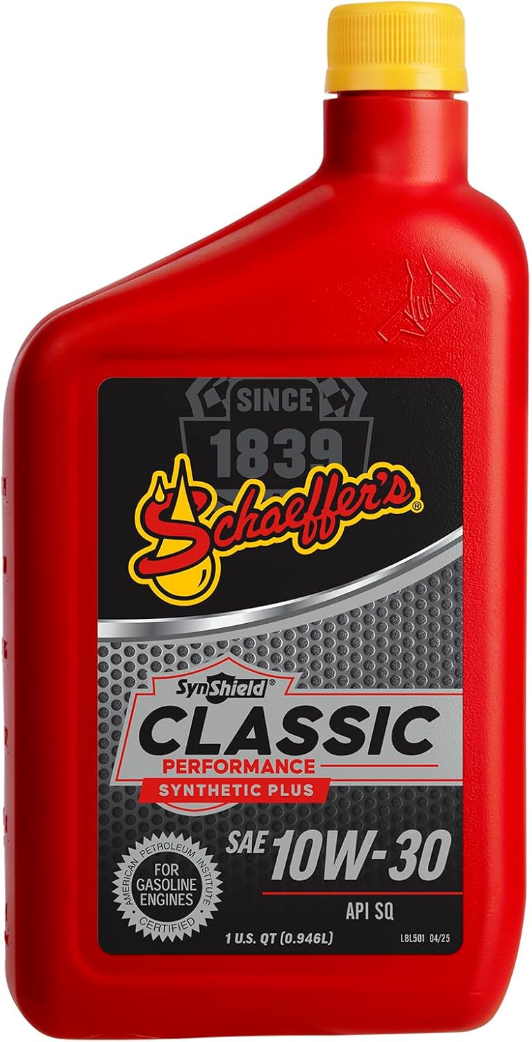 71xSGIAIOGL._AC_SL1500_ Schaffer 4030 SynShield® Classic Performance Synthetic Plus 10W-30 - Image 1